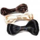 2016 New Fashion Women Hair Bow Bowknot Wig Hair Party  8MD6