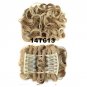 Women FashionCurly Chignon Plastic Comb Hair Extension Hairpiece wig Clip In Big Hair Bun Claws pin