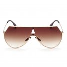 ROYAL GIRL Unique Shield Sunglasses Women Rimless Over Size Sun Glasses Vintage Shades SS923