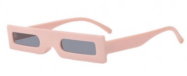 ROYAL GIRL Small Rectangle Sunglasses Women Men 2018 Retro Square Black White Pink Frame Sun Glasses