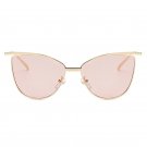 ROYAL GIRL Women Cat Eye Sunglasses Classic Brand Designer Sunglasses Coating Mirror Flat Panel Lens