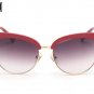 ROYAL GIRL Exaggeration Cat Eye Sunglasses Women Brand Designer Half Frame Diamante Sun Glasses Summ