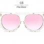 ROYAL GIRL Unique Goggles Sunglasses Women Vintage Oversized Sun Glasses Square Fashion Glasses Bran
