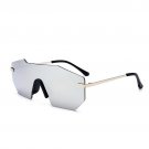 ROYAL GIRL Women Sunglasses 2017 New Brand Designer Unique Rimless Mirrored Lens Oversized Glasses s
