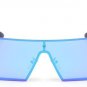 ROYAL GIRL Square Frame Women\'s Rimless Sunglasses Female Oculos Brand Designer Sun glasses Mirror 