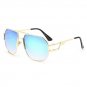 ROYAL GIRL Retro Men Sunglasses Metal Oversized Square Shape Women Sun Glasses ss157
