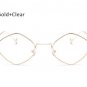 TSHING 2017 Fashion Small Summer Style Sunglasses Women Men Rhombus Alloy Frame Mirror Sun Glasses V