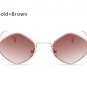 TSHING 2017 Fashion Small Summer Style Sunglasses Women Men Rhombus Alloy Frame Mirror Sun Glasses V