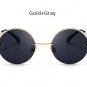 Steampunk Round Mirror Sunglasses