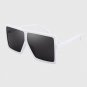 ROYAL GIRL Oversize Square Sunglasses Women Flat Top Fashion Wholesale Fashion Male Oculos Gafas Eye