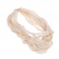 15 Yards Vintage Style Cotton Lace Hollowed-out Embroidery Floral Edge Trimming Ribbon for Craft Clo