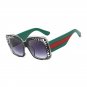 2018 New Luxury Crystal Frame Square Sunglasses Women Fashion Brand Designer Lady Sun Glasses For Fe