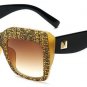 ROYAL GIRL Oversize Vintage Sunglasses Women Acetate Chic Sun Glasses vintage Clear glasses female g