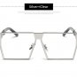 New fashion Steampunk Square Sunglasses