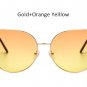 Oversized Gradient Cat Eye Sunglasses