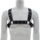 2017 new  Men\'s Sexy Bondage Restraints Leather Belt Chest Straps Harness Gay Buckles Fetish Clubwe