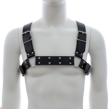 2017 new  Men\'s Sexy Bondage Restraints Leather Belt Chest Straps Harness Gay Buckles Fetish Clubwe