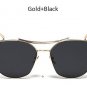 New Cat Eye Sunglasses Women 2017 Brand Designer Coating Mirror Clear Yellow Sun Glasses Fashion Men