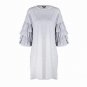 LIENZY 2017 Spring Fashion Butterfly Sleeve Dress Women Loose O Neck Summer Gay Female Vestidos