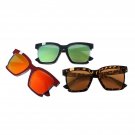 Fashion Mirror Sunglasses Men Women Hollow Frame Cheap UV400 Sun Glasses For Female Male Shades