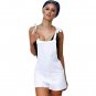 New 2018 Sunmmer Lace Up Strap Playsuit Women Fashion Pockets Overalls Jeans Shorts Pants Romper Fem