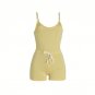 2017 Summer Women Playsuit Shorts Casual Rompers Sexy Spaghetti Strap Slim Fit Jumpsuit Female Draws