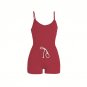 2017 Summer Women Playsuit Shorts Casual Rompers Sexy Spaghetti Strap Slim Fit Jumpsuit Female Draws