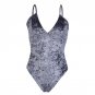 HOT Sexy Womens Jumpsuit Sleeveless Velvet Jumpsuit V-Neck Leotard Bodycon Bandage Playsuits Summer