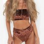 BONJEAN Hot Sell Women High Cut Sling Velvet Jumpsuit 2017 Sexy Solid Purple Velour Slim Short Rompe