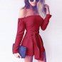 Overalls For Women Sexy Off Shoulder Mini Playsuit Party Evening Shorts Jumpsuit Bandage Bodysuit Mo