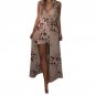 Vintage Floral Print Playsuits 2017 Women Summer Sexy Spaghetti Strap Backless Playsuit Beach Jumpsu