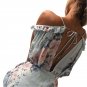 Floral printed Summer Playsuits Beach Women Jumpsuit Shorts Ruffles 2018 Boho Rompers Sexy V Neck Ba
