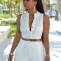 Shorts Rompers Womens Jumpsuits Summer Ladies Sexy Deep V Neck Short Sleeve Bodysuit Casual Overalls