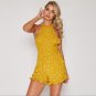 Romper Halter Print Jumpsuit Women Sexy Backless Streetwear Overalls Summer Party Sleeveless Beach P