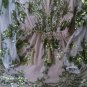 Rose Gold Sequin Playsuit Plunge V-neck Long Sleeves Sexy Women Tassel Elegant Club Party Waist Jump