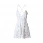 Summer Sexy V-neck Lace Playsuits Female Romper Short Trousers Bodycon Blue Body Romper ONY16