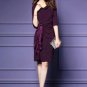 3/4 Sleeve Sequins Women\'s Sheath Dress