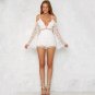 white jumpsuit for women body combinaison femme body feminino combinaison short femme lace bodysuit