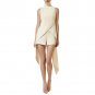 Cold Shoulder Sleeveless Playsuits high Neck Overall Jumpsuit Rompers Elegant Romper