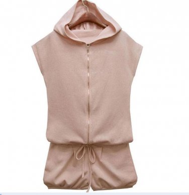 Fashion Short Sleeve Even Hat Jumpsuit Foreign Trade New Pattern