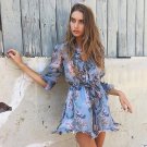 2017 in the early spring vacation series super tropical printing fungus edge micro silk connected pa