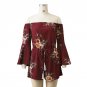 Flower Print Slash Neck Fashion Women Playsuits European Style Short Tassel Jumpsuit Rompers For Wom