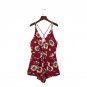 Red Jumpsuit Short For Women Backless Short rompers womens jumpsuit Spaghetti Strap combinaison shor