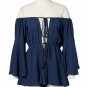 2018 New Spring Jumpsuit Solid Color Boat Neck Jumpsuit Women Elastic Waist Loose Off Shoulder Short