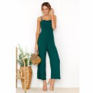 New Summer Chic Sexy Jumpsuit Women Strap Ankle-Length Rompers Womens Fashion Backless Clubwear Fema
