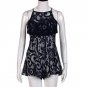 Women Backless Sexy Lace Jumpsuit Casual Sleeveless Bandage Bodysuit Rompers #GB0