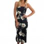 Floral Print Jumpsuits Strap Overalls 2017 Summer Women Sexy Loose Boho Backless Casual Playsuits Sp