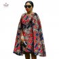 2017 Africa robe africaine plus size women straight dress africa Bazin Riche knee-length dress wax p
