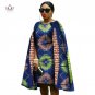 2017 Africa robe africaine plus size women straight dress africa Bazin Riche knee-length dress wax p