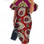 New Africa Dresses for Women Dashiki Off the Shoulder African Dress Bazin Plus Size Traditional Afri